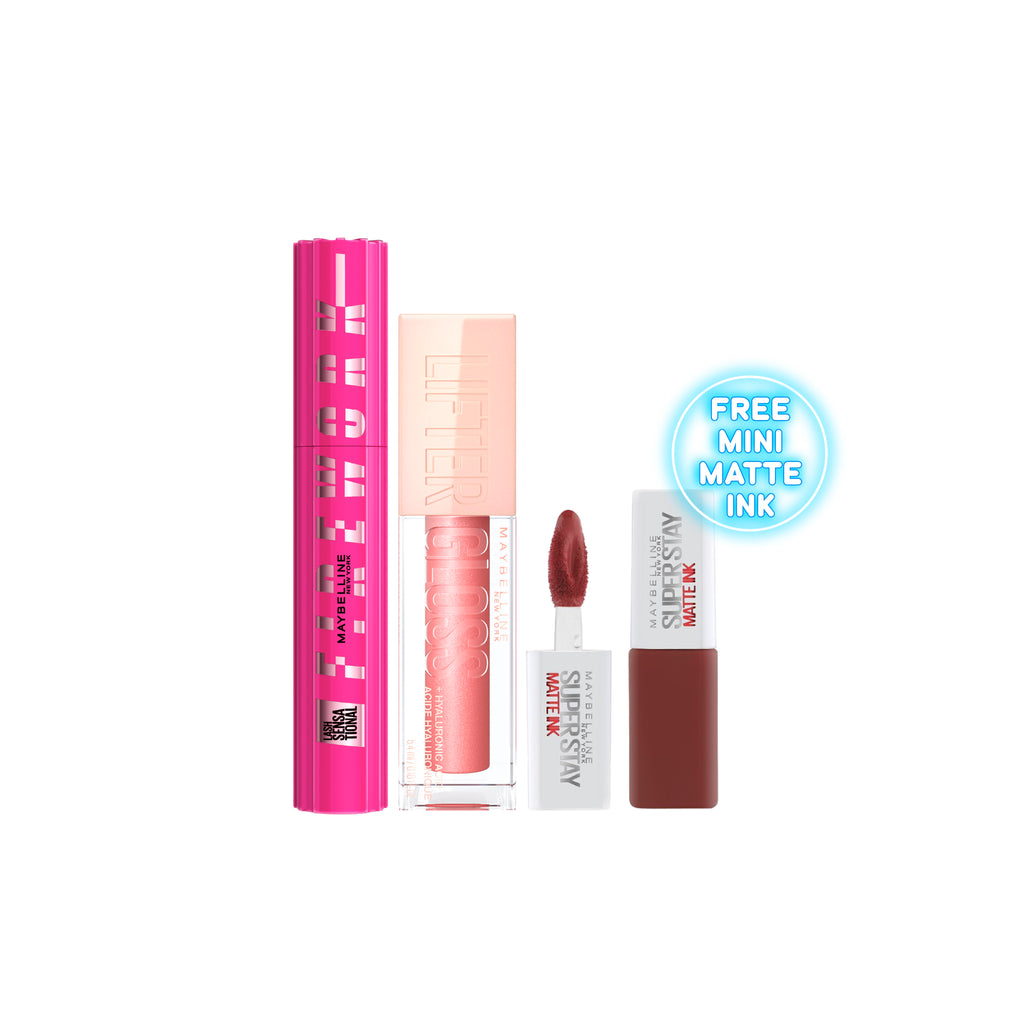 30% OFF Firework mascara + Lifter gloss +Free Mini Matte Ink