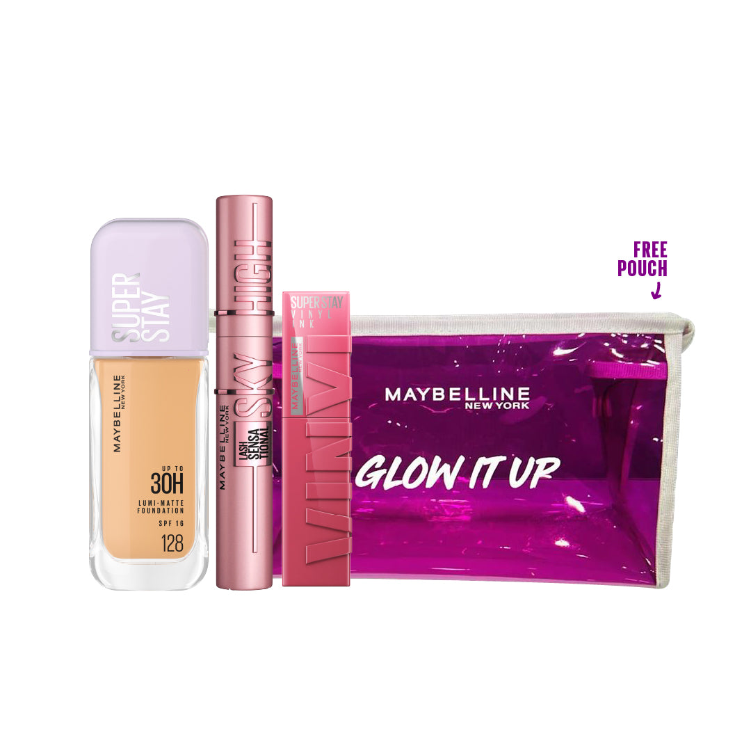 25% OFF Sky high + Lumi Matte foundation + Vinyl Ink + Free Pouch