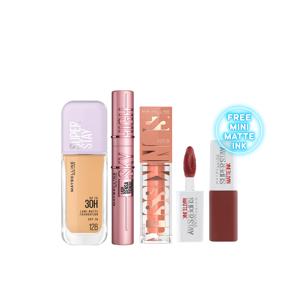 35 % OFF Lumi matte + Sunkisser Blush + Sky High Get Mini matte ink