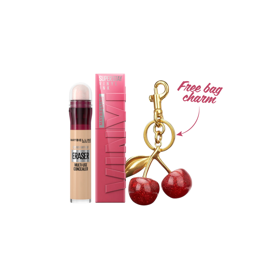 30% OFF Vinyl Ink Lipstick +  Instant Age Rewind Concealer + Get free Keychain