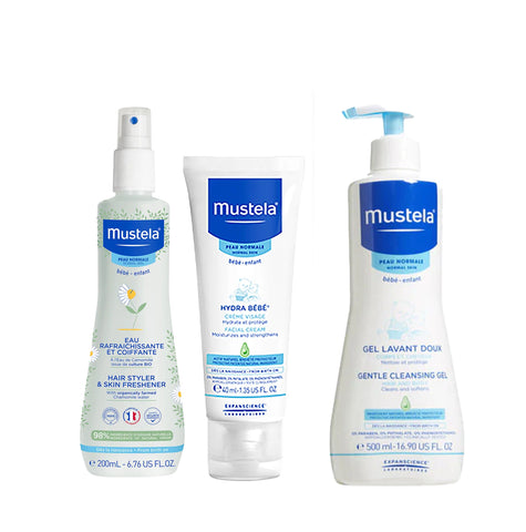 15% OFF Gentle 2 in 1 Cleansing Gel 500ML + Skin & Hair Freshener 200ML + Hydra Bébé® Facial Cream 40ML
