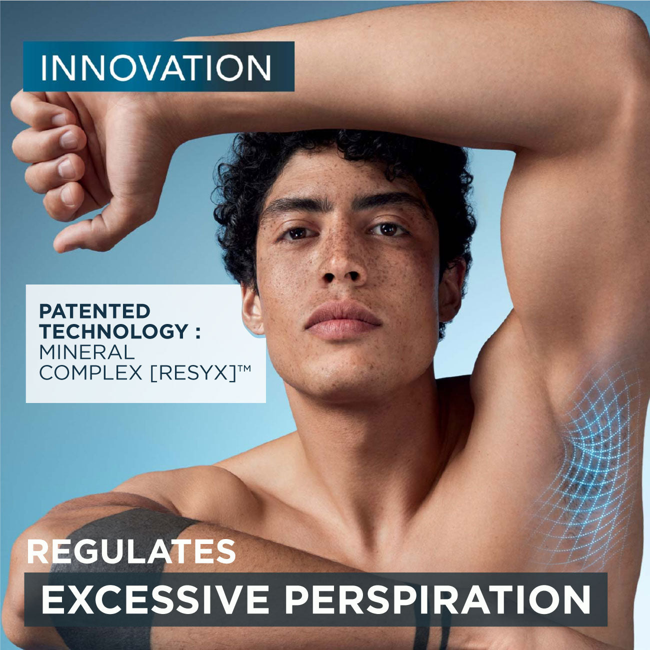 Narta - Resixyl - Roll On Deodorant for Sensitive Skin & Excessive Sweating - 48H Anti-Perspirant Protection - For Men - 50ml