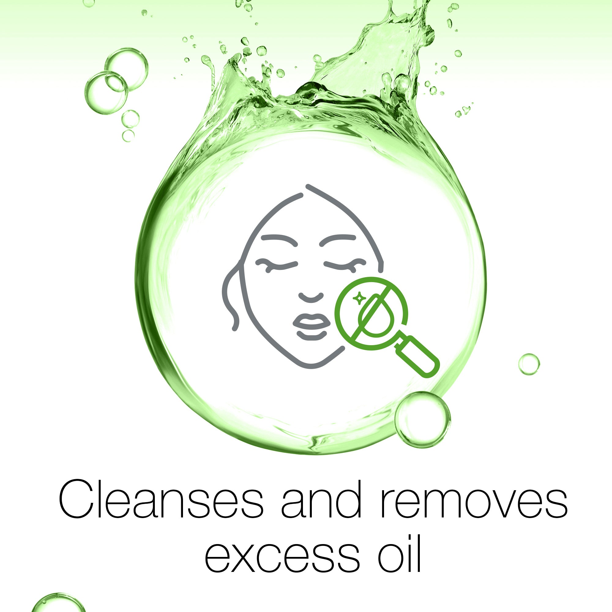 Neutrogena,  Visibly Clear,Facial Wash, Pore & Shine, With natural cleanser lime & soothing aloe vera for a long lasting mattifying effect, suitable for oily skin, 200ml