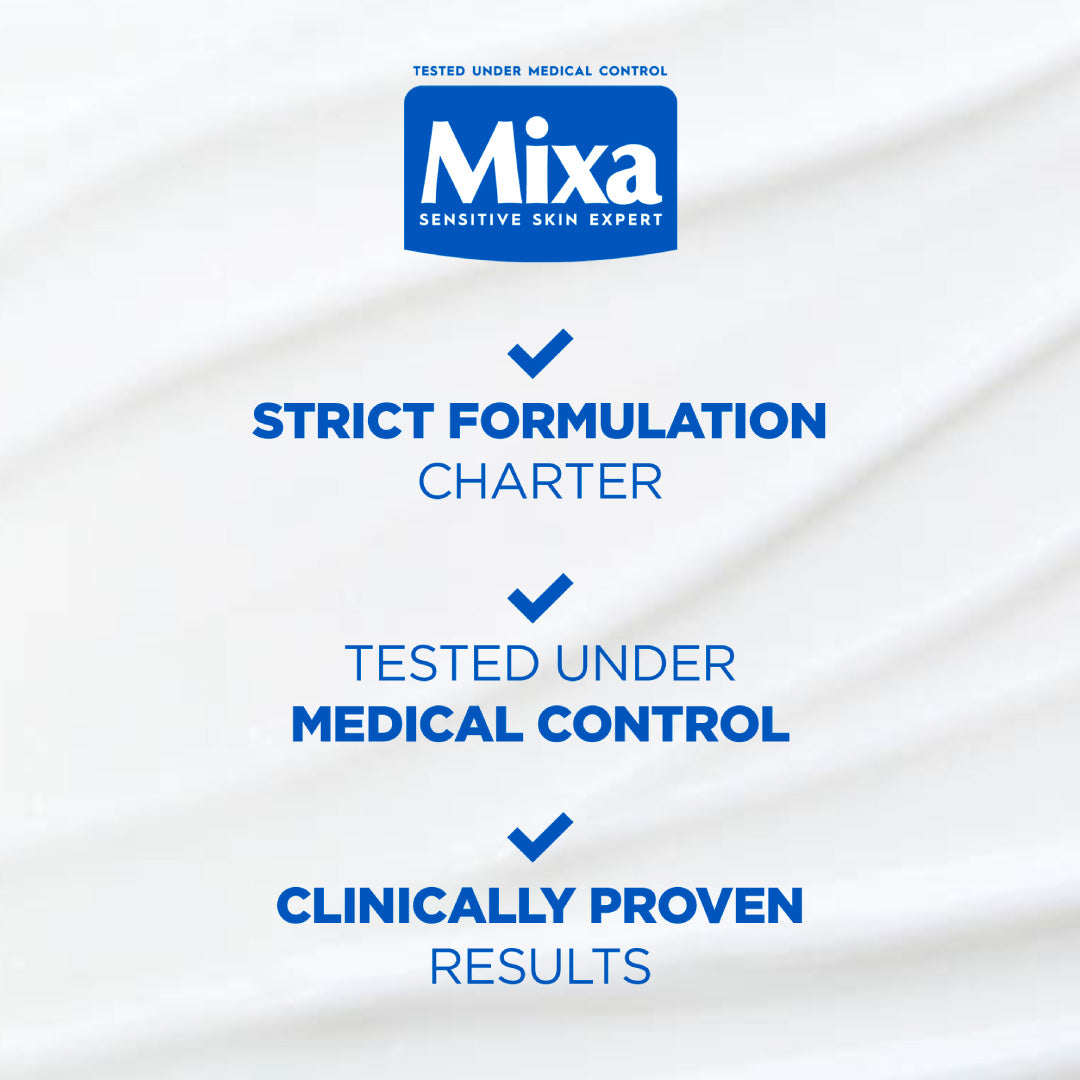 Mixa Ceramide Protect Body Lotion - For Dry, Very Dry and Sensitive Skin - With 6% Glycerin, Lipids & Ceramides - 250 ml