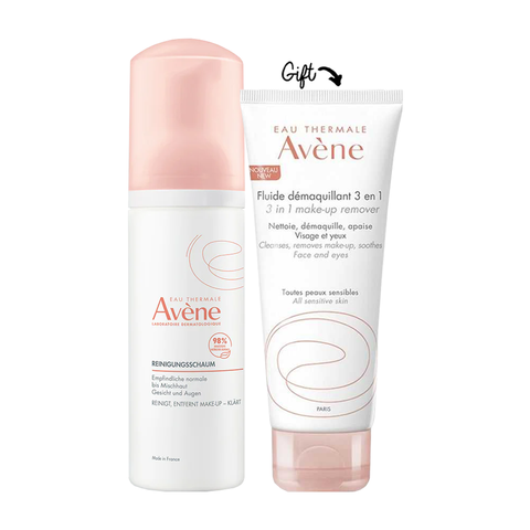 Cleansing Foam 150ML +  3 in 1 Make-up Remover 100ML GIFT