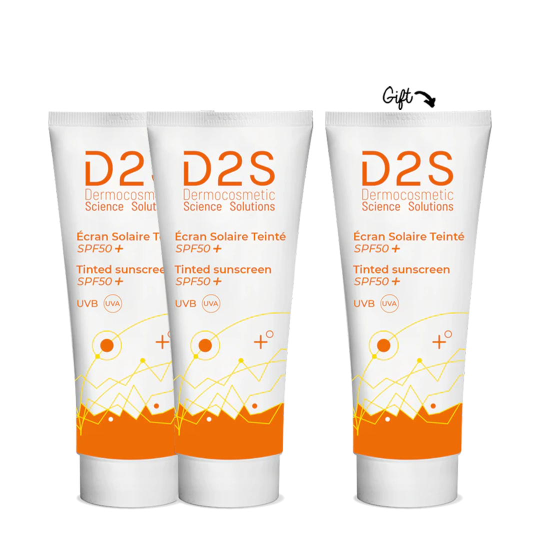 D2S Tinted Sunscreen Buy 2 Get 1 FREE