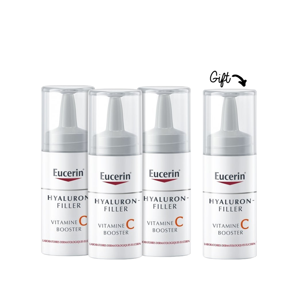 Buy 3x Hyaluron-Filler Vitamin C Booster 3 vials Get Hyaluron-Filler Vitamin C Booster 1 vial (Gift)