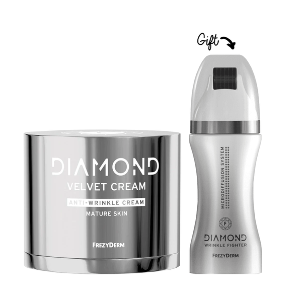 DIAMOND VELVET ΑΝΤΙ-WRINKLE CREAM  + DIAMOND WRINKLE FIGHTER CREAM (GIFT)