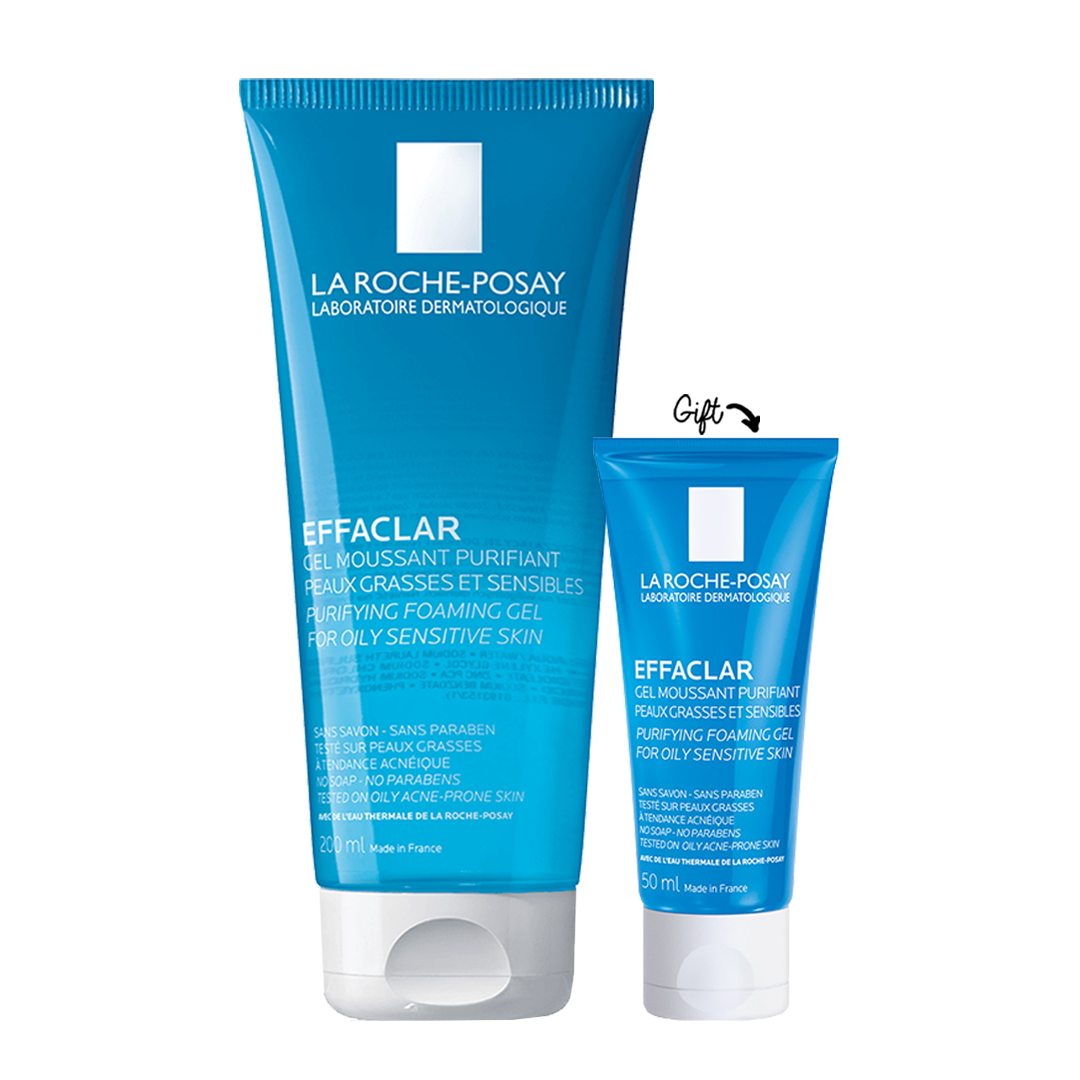 Effaclar Foaming Gel 200ML + 50 ML (Gift)