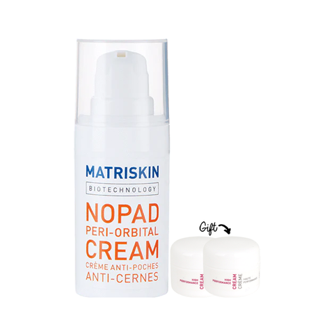 Matriskin Nopad Peri-Orbital Eye Cream For Puffiness + x2 High Performance Cream
