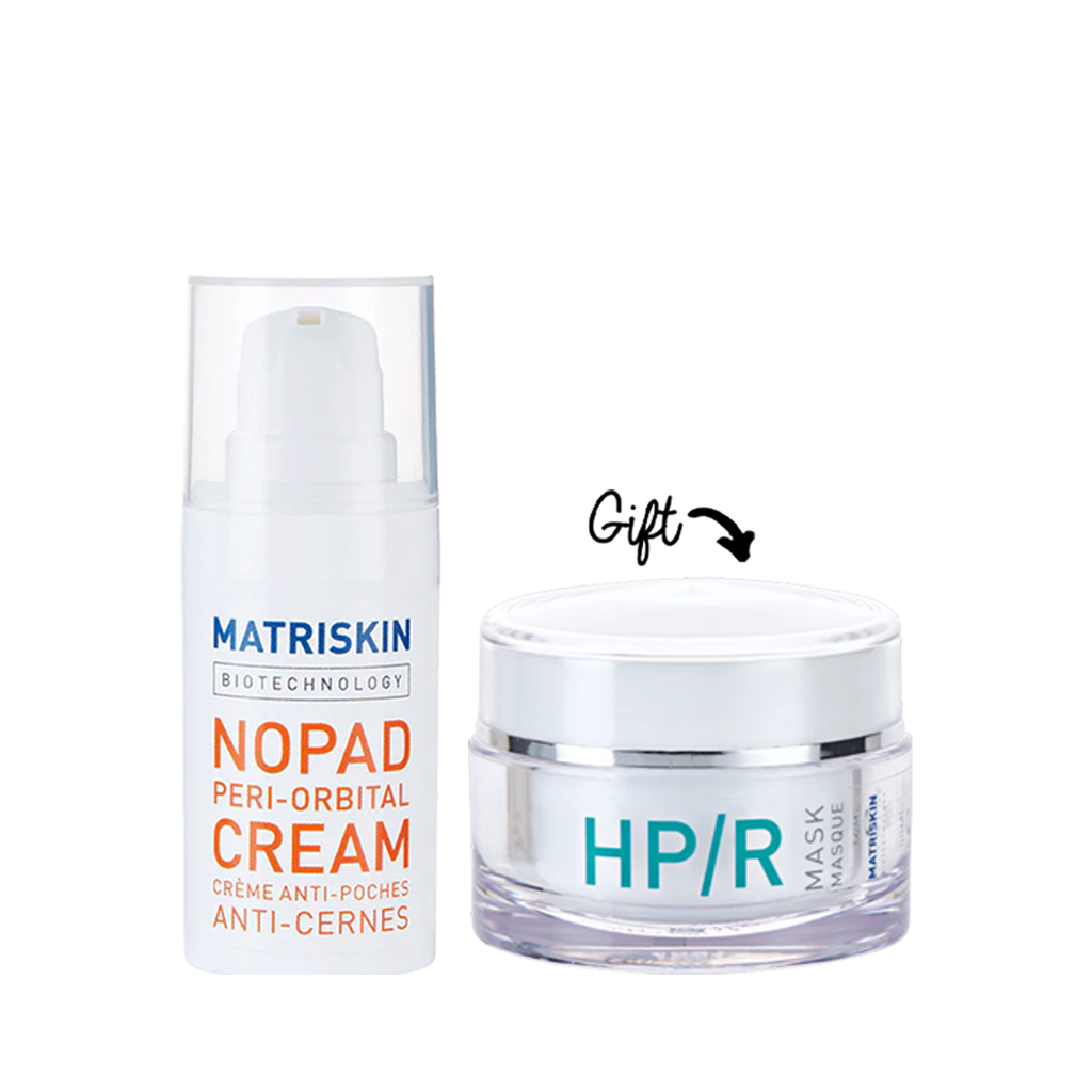 Matriskin Nopad Peri-Orbital Eye Cream For Puffiness + HP/R Mask 50ML (Gift)