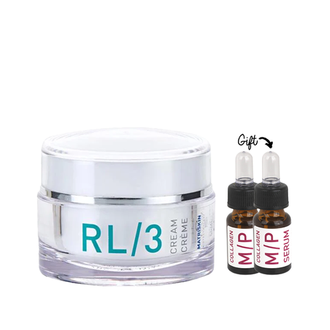 RL/3 Cream 50ML  + 2x Collagen M/P Serum 7.5ML (Gift)