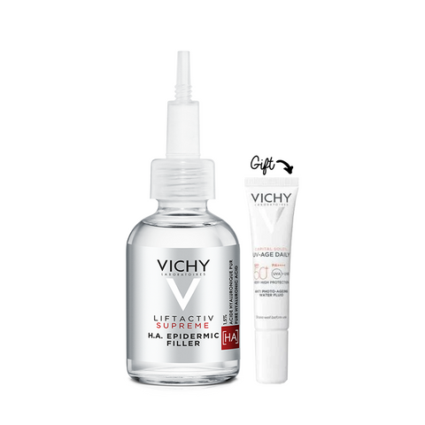 Liftactiv H.A Epidermic Filler 30ML + UV age sunscreen spf50 15ml GIFT