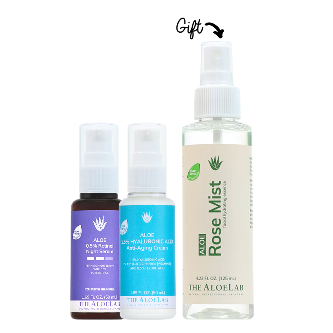Buy 0.5% Retinol And 1.5% Hyaluronic Acid GET FREE Rose Mist