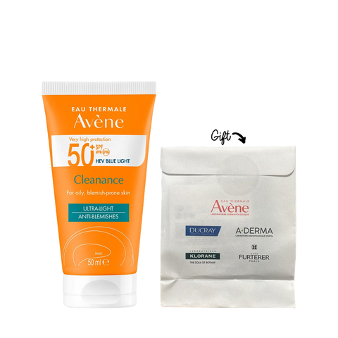 Cleanance Solaire SPF50+ 50ML + Acne Clarity Kit