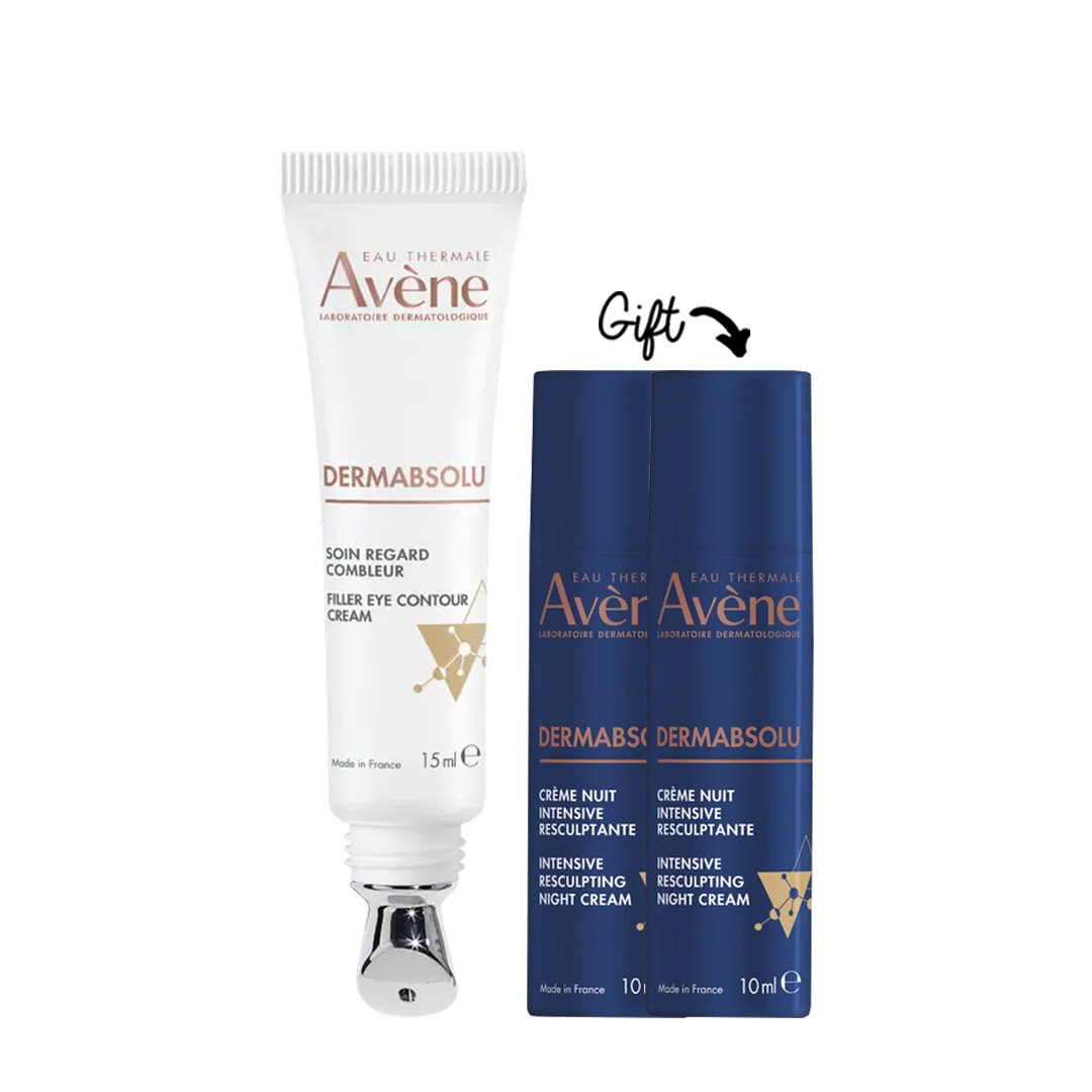 Buy Avène Dermabsolu Filler Eye Contour Cream & get 2 FREE Intensive Resculpting Night Cream