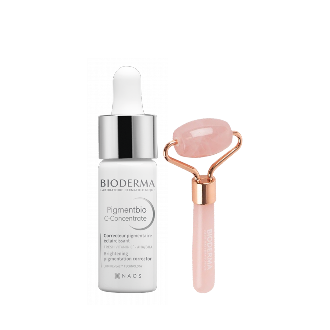 Buy Bioderma Pigmentbio C-concentrate Face 15ml & Get Jade Roller (Free)