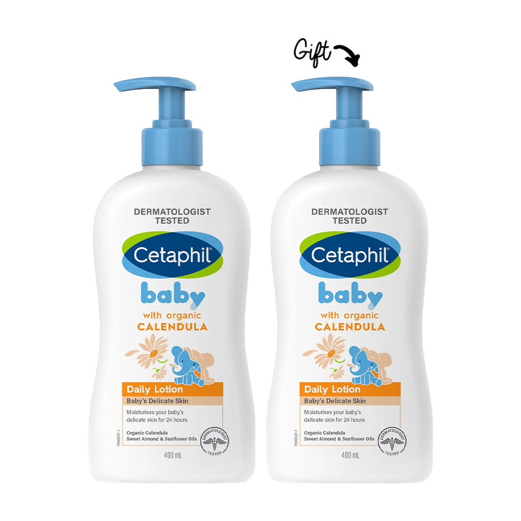 Buy 1 get 1: Cetaphil Baby Calendula Daily Lotion 400ML Pump