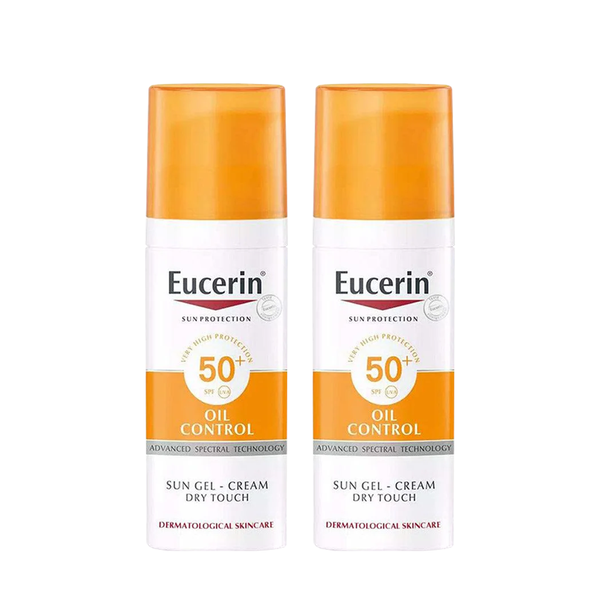 Buy 1 get 50% on the second one: Duo Sun Face Gel Cream Oil Control Dry Touch SPF 50+