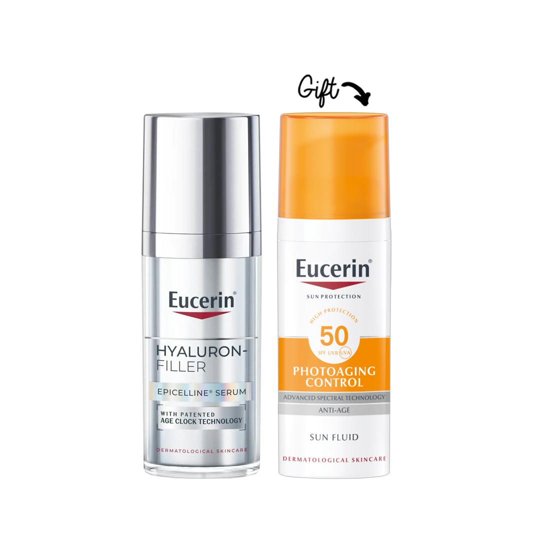 Hyaluron-Filler Epicelline Serum 30 ml + PhotoAging Control Sun Fluid SPF50