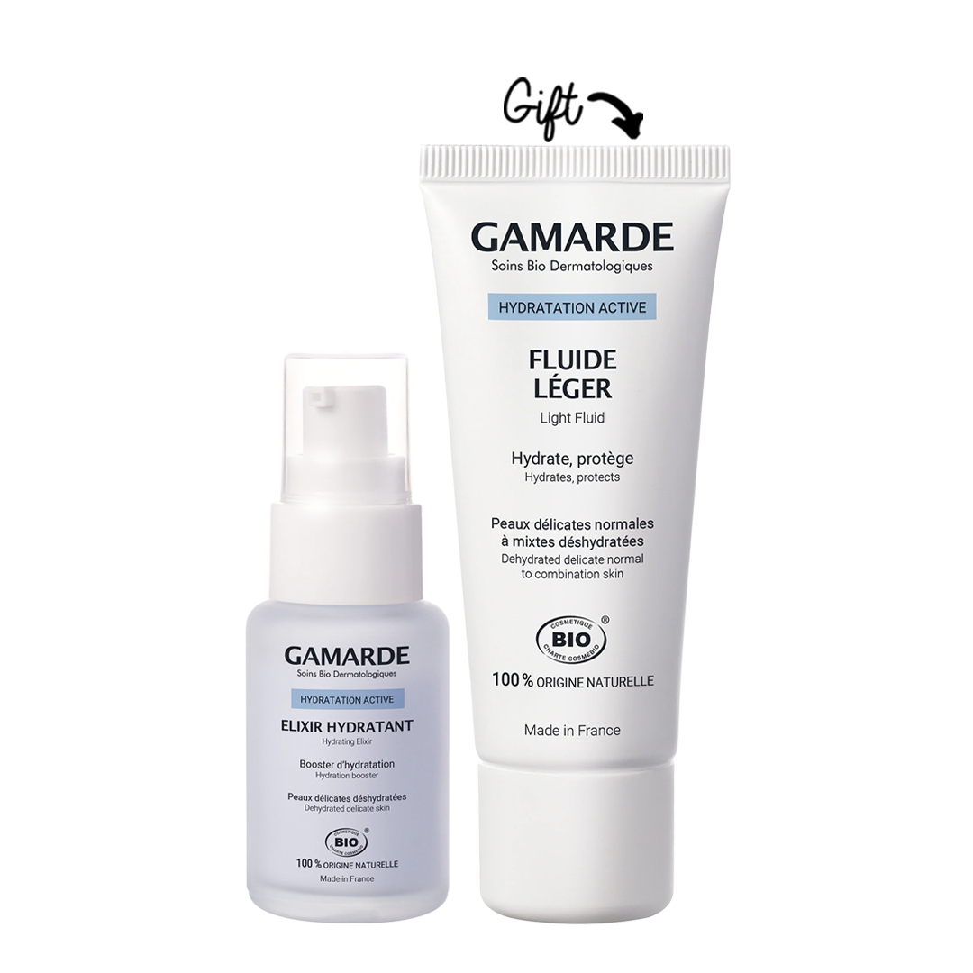 Buy Gamarde Moisturizing Serum 30ml & get a FREE Gamarde Light Fluid 40ml