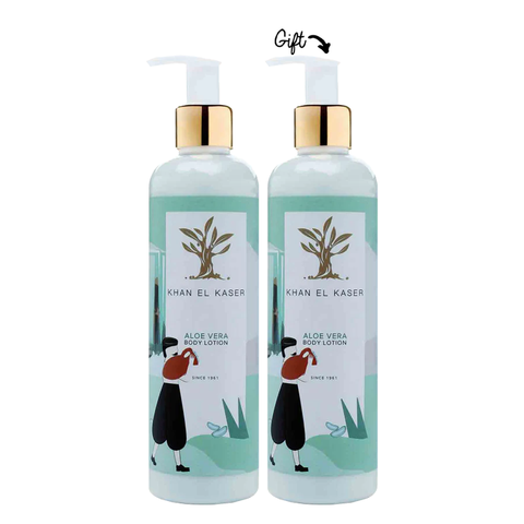 Buy 1 Khan El Kaser Body Lotion - Aloe Vera 250Ml Get 1 FREE