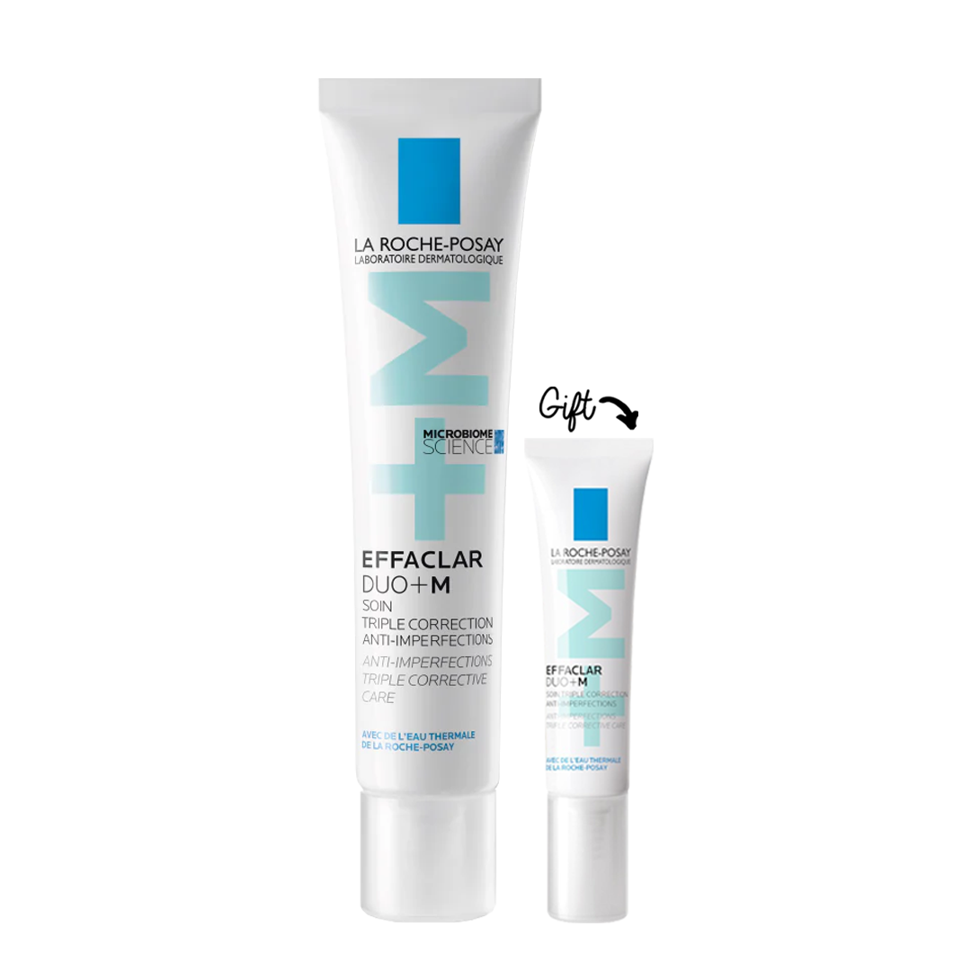 Buy one get one: La Roche-Posay Effaclar Duo+M Acne Treatment Cream (40ML & 15 ml)