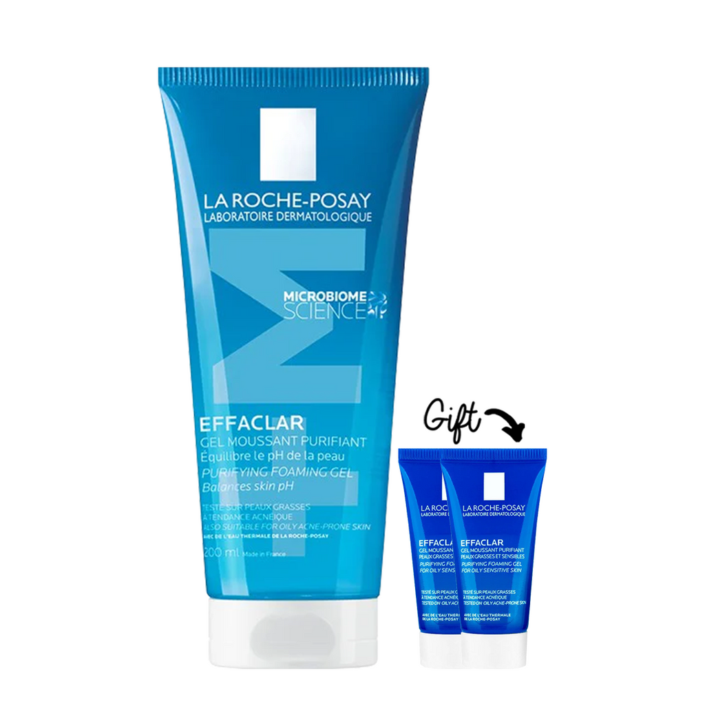 With Every Purchase of Effaclar Gel 200ML Get Effaclar Gel 15ML x2