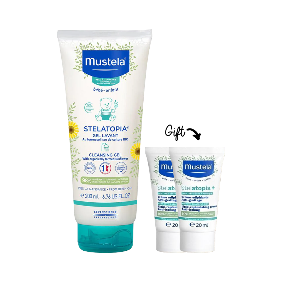 STELATOPIA® Cleansing Gel 200ML + 2xStelatopia + cream 20ML