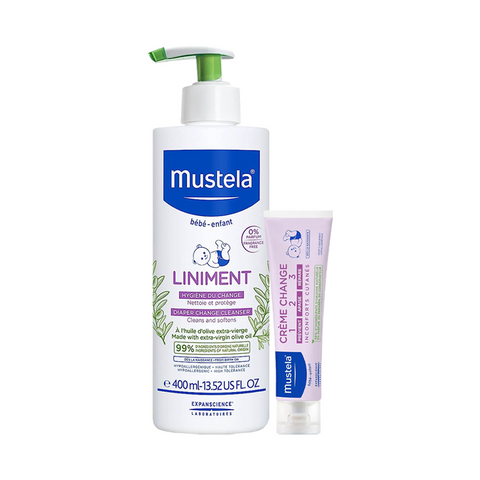 20% OFF: 123 Creme change 100ml + Liniment Diaper Change 400ML