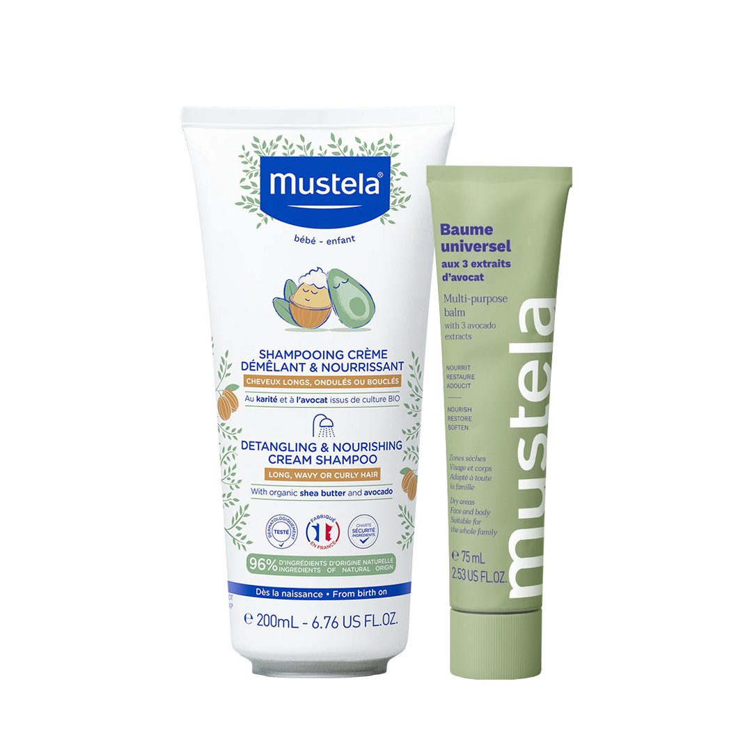 20% Off: DETANGLING CREAM SHAMPOO 200ML + Multi purpose balm 75ml bio