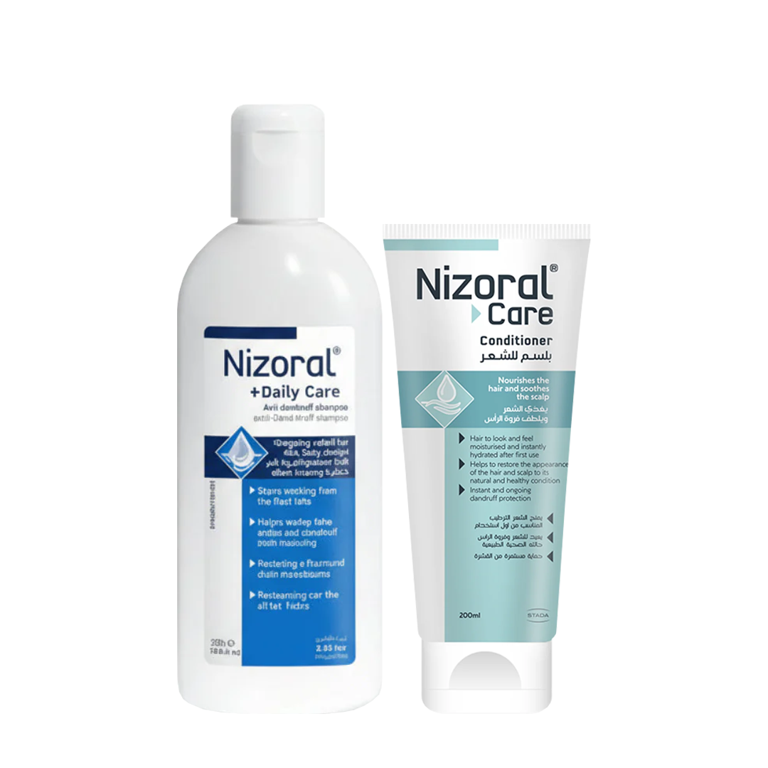 20% OFF  Nizoral daily shampoo + Nizoral conditioner