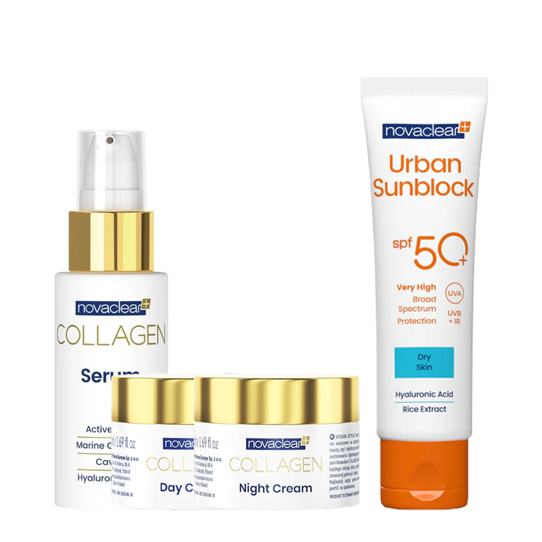 Premium Collagen Radiance Set for Dry skin