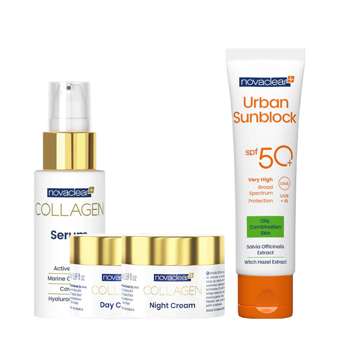 Premium Collagen Radiance Set for Oily Skin