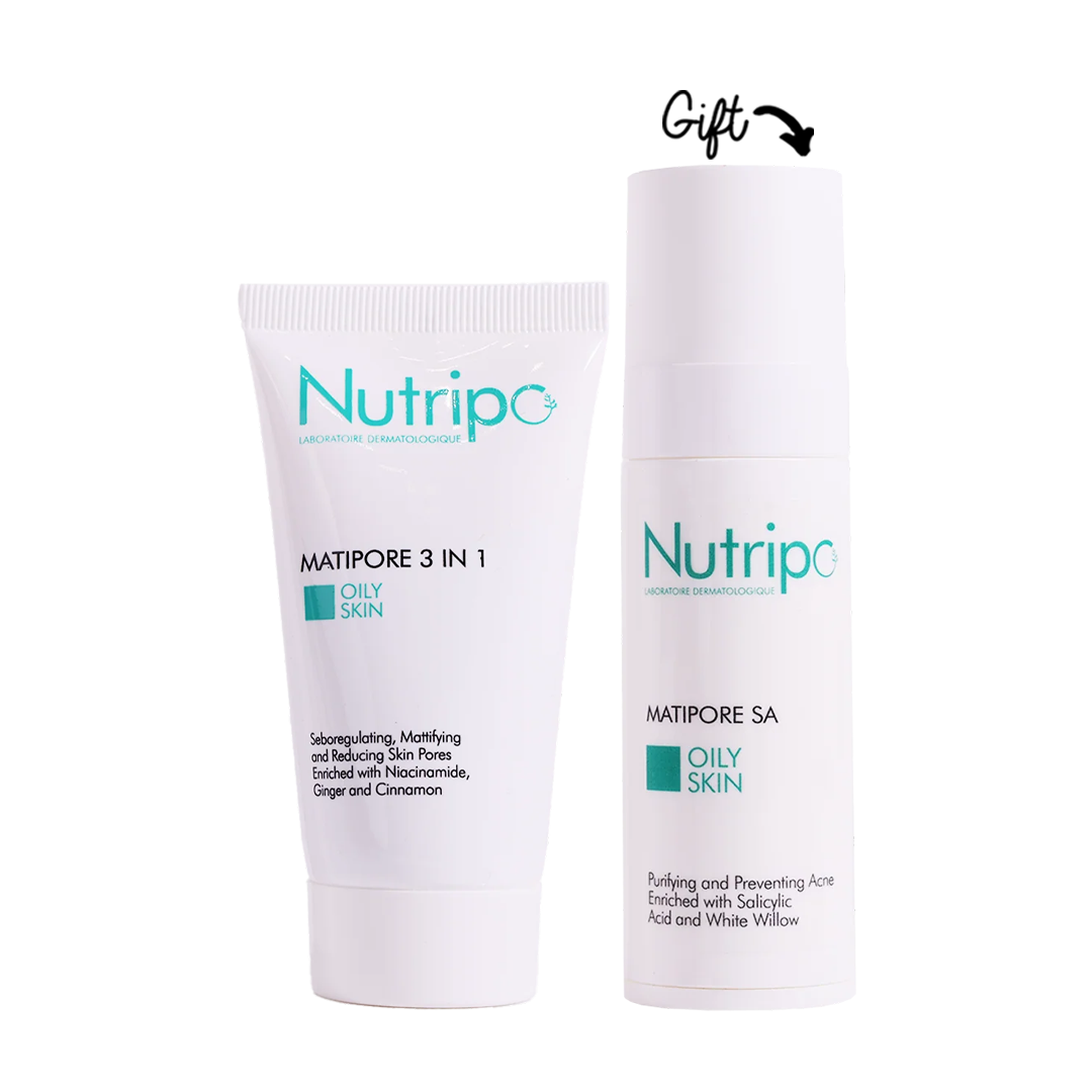 Buy Nutripo Matipore 3 in 1 50 ml & get a FREE Matipore Salicylic Acid 30 ml