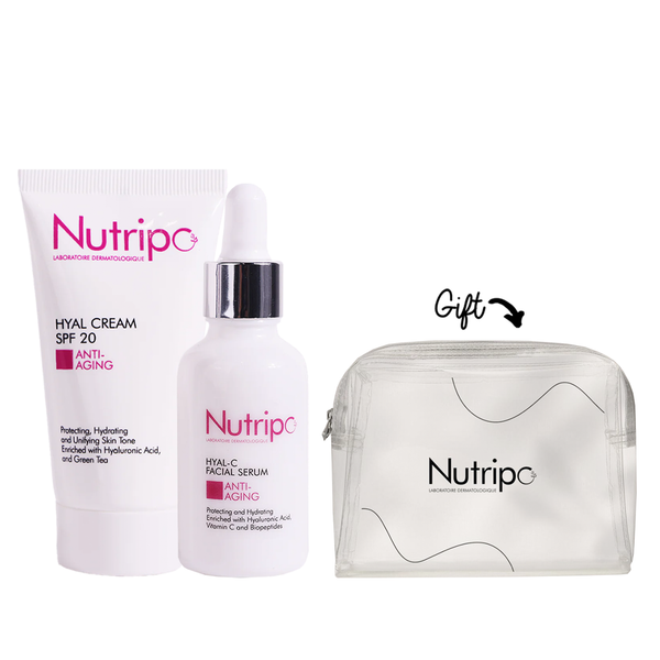 2 IN 1:Hydarte & Glow - Hyal Cream SPF20 + Hyal C Facial Serum