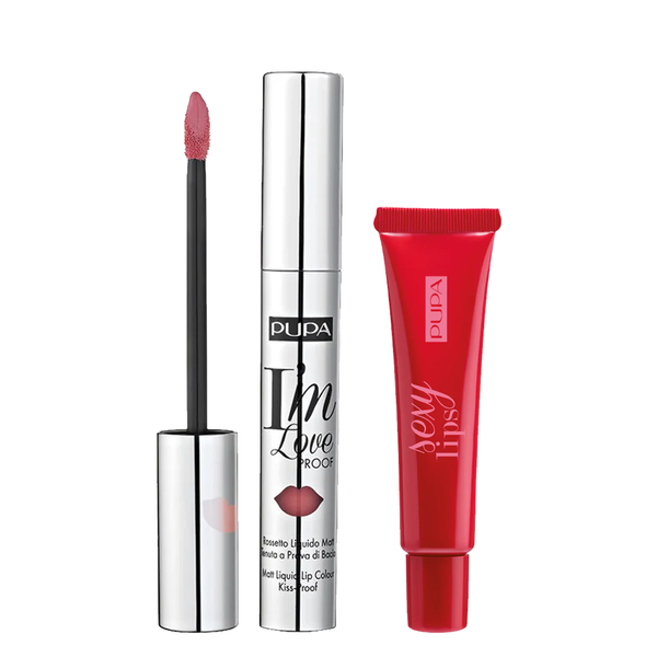 30% OFF Pupa Milano Lipgloss I'm Loveproof + Sexy Lips Volume 15ml