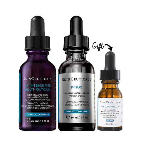 HA Intensifier Multi-Glycan Serum 30ml + SKN PTIOX 30ML + SKN PVT PHLORETIN CF 15ML PROMO (Free)