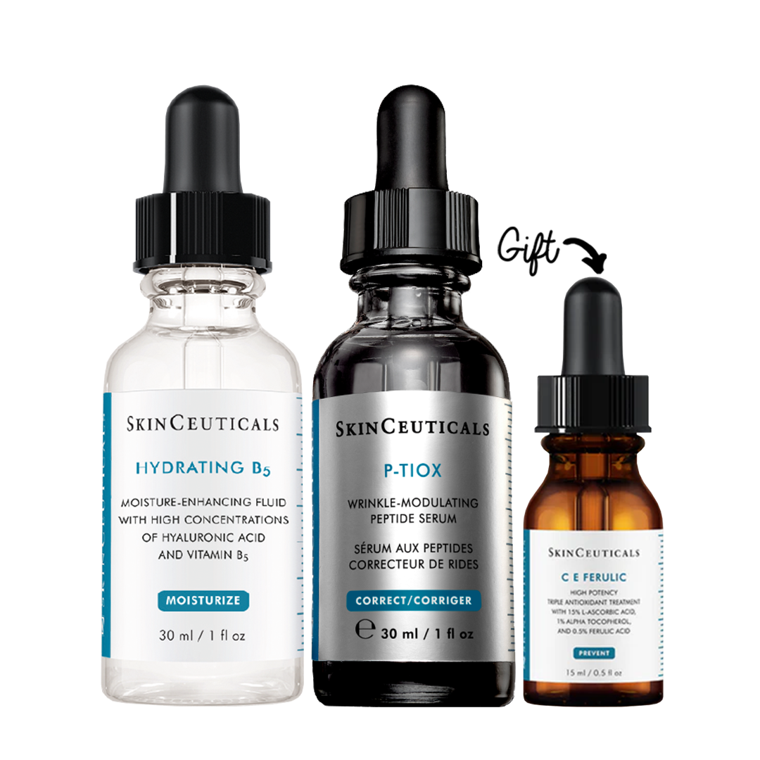 SKN MOS HYDRATING B5 30ML EU + SKN PTIOX 30ML + A&P-SKN PVT C E FERULIC 15ML (Free)