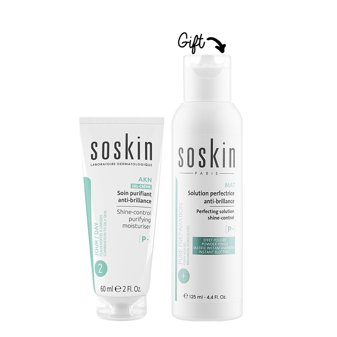 Shine Control Purifying Moisturizer 60 mL + Free Soskin Solution Perfectrice Anti-Brillance