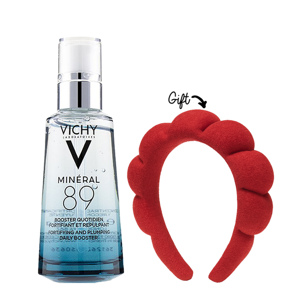 With Every Purchase of Mineral 89 Get a red headband