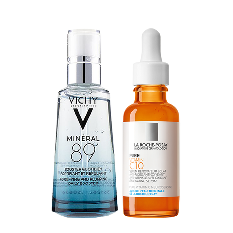25% Off: Mineral 89 Daily Booster 50ML + La Roche Posay Pure Vitamin C 10 Serum