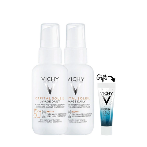 2x Capital Soleil UV Age SPF50+ 40ml