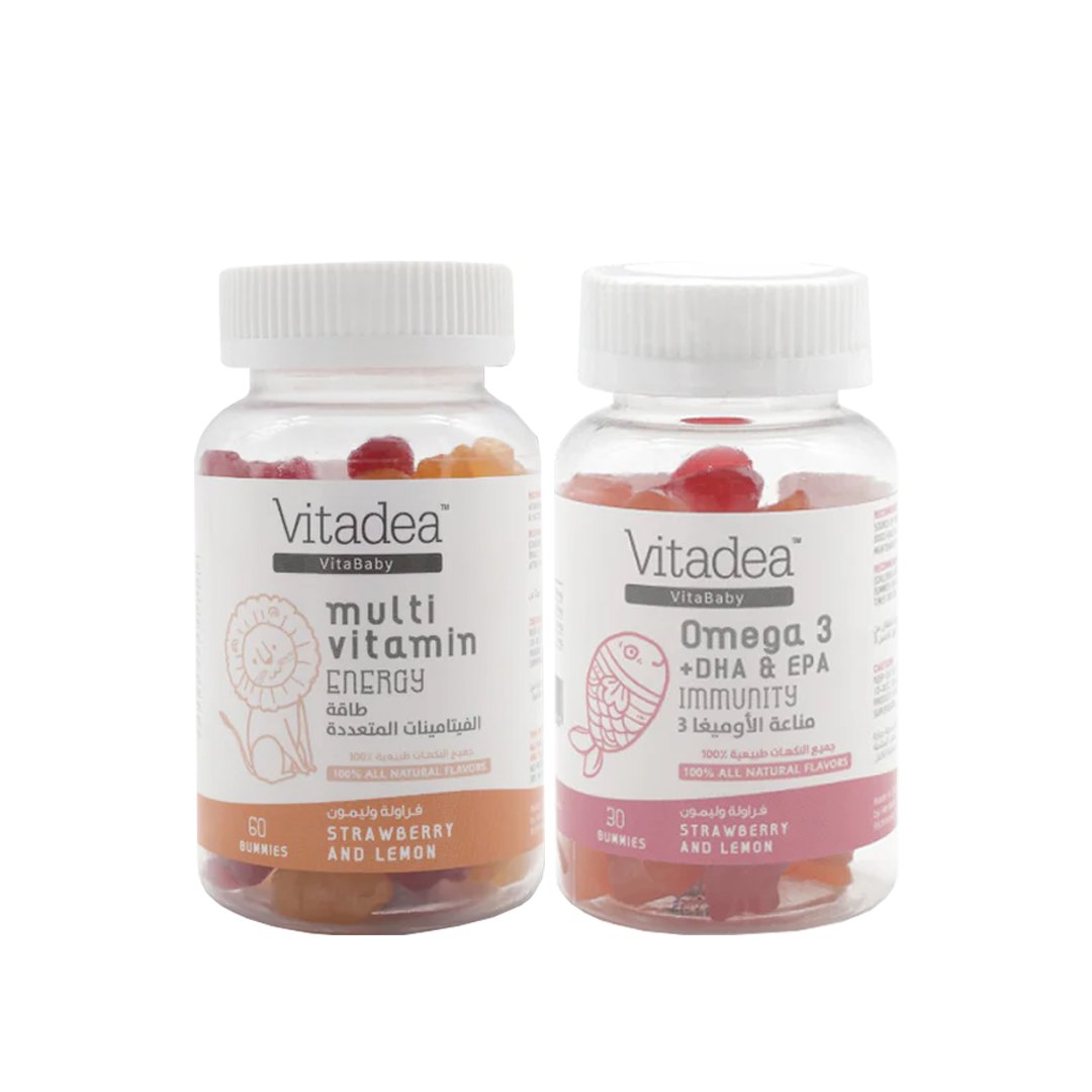 15% Off: Kids Gummy Omega 3 With DHA + EPA + Kids Gummy Multivitamins