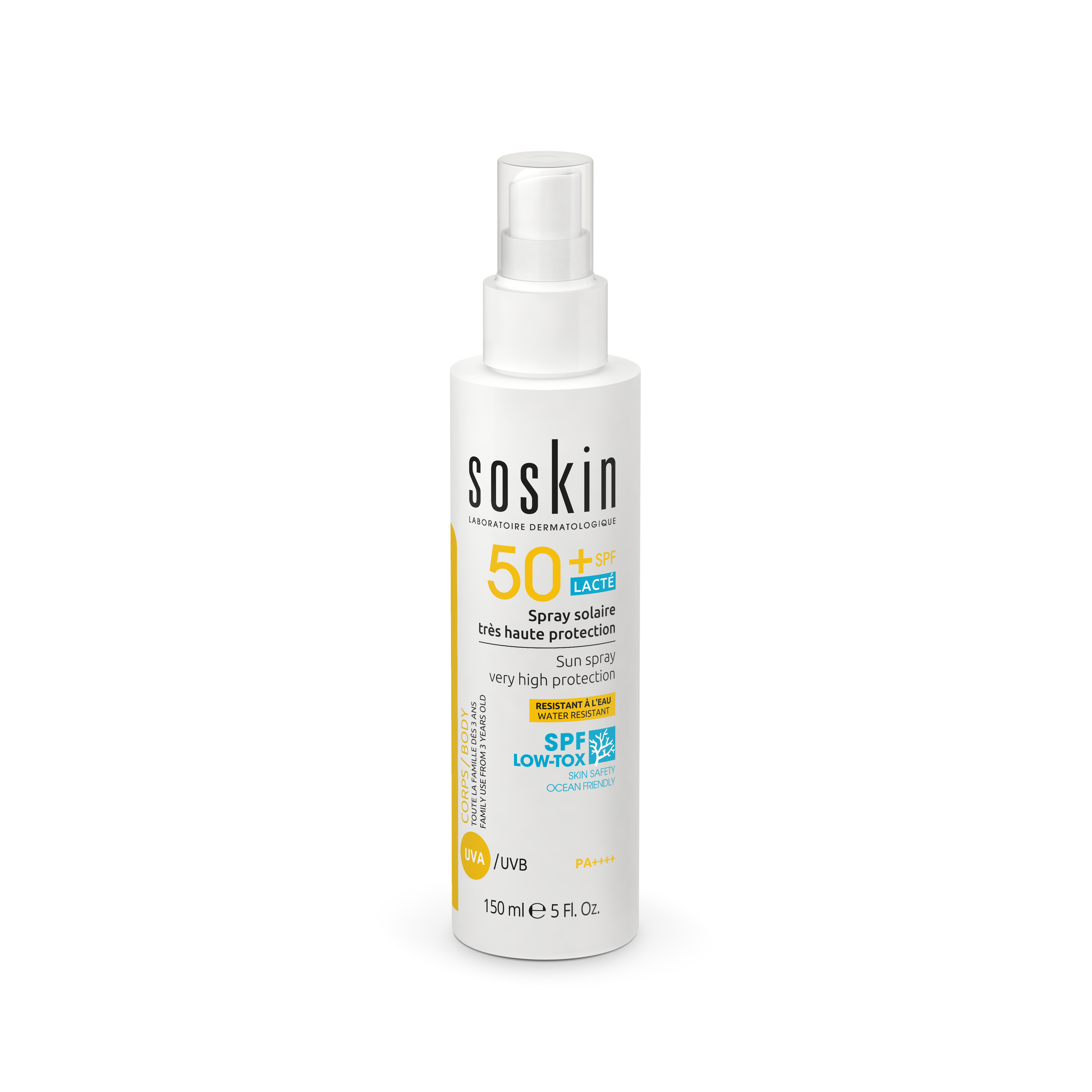 Soskin Spf50+ Protection Sunscreen Spray