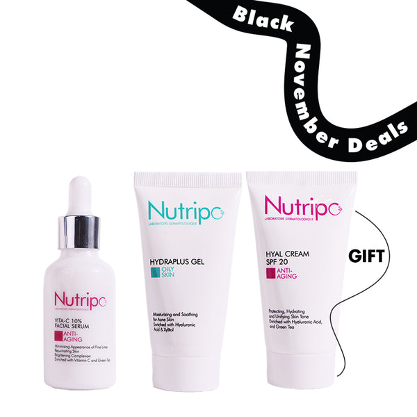 Buy hydraplus gel 50 ml+Vitamin serum get hyal cream SPF20 50 ML