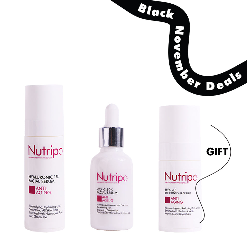 Buy Hyaluronic Acid Serum + Vitamin C Serum get Eye Hyal-C Eye Contour Serum