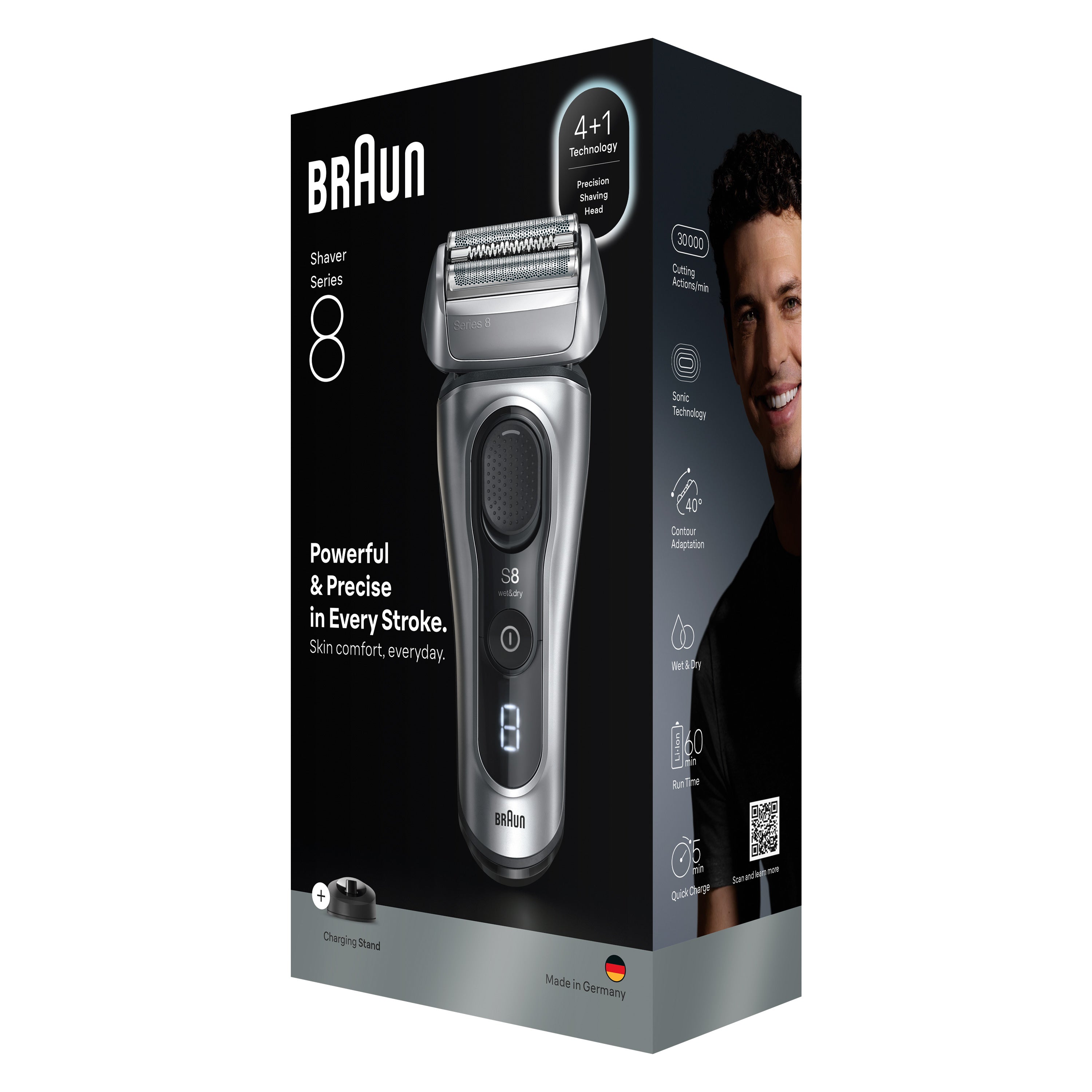 Braun Shaver 8617s SILV BOX EURO