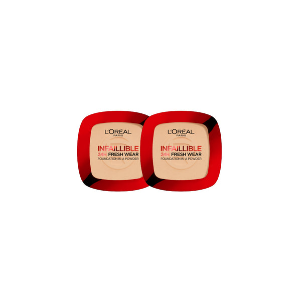 25% OFF 2x l'Oréal Paris  - 24H FreshWear Foundation in a Powder