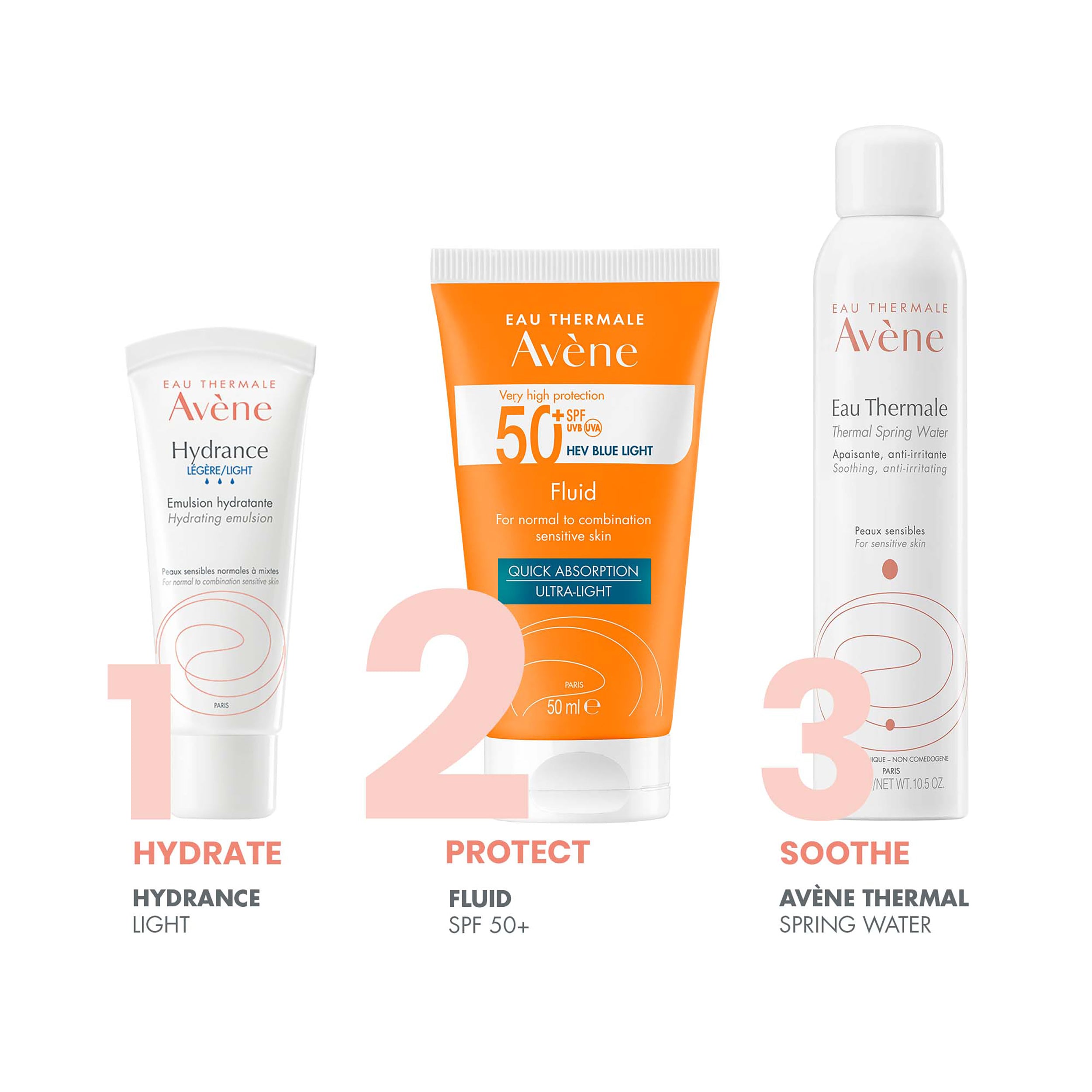 BUY 1 GET 1 : Avene Ultra light sun screen SPF50